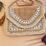 Bella Boho Handmade Clutch, Eco Friendly