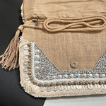 Bella Boho Handmade Clutch, Eco Friendly