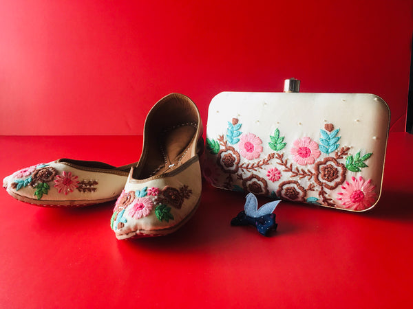 HM Multi Floral (Jutti-Clutch Set)