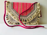 Zuzu Boho Handmade Clutch, Eco Friendly