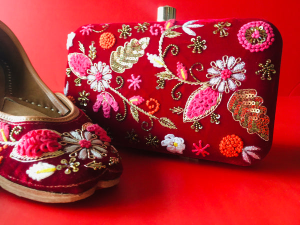 HM Rosie Red (Jutti-Clutch Set)