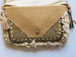 Bella Boho Handmade Clutch, Eco Friendly