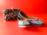 Blossom Navi Blue (Jutti-Clutch Set)