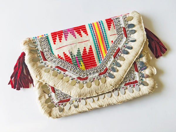 Hina Boho Clutch, Eco Friendly