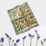 Azure Floral Handmade Cushion Covers (Set of 3)