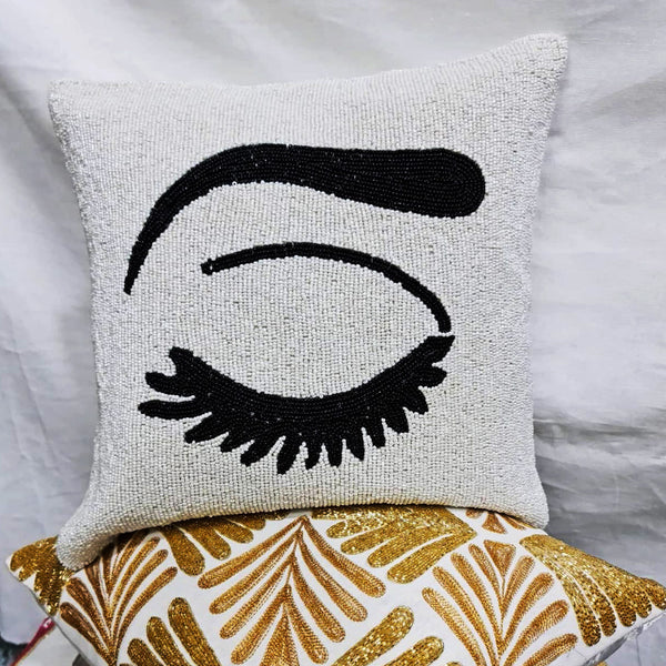 HM WinkEye Beads Cushion Cover