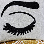 HM WinkEye Beads Cushion Cover