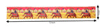Elephant Festive - Polyester Silk Digital Printed Table Runner