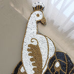 HM Peacock Beads Table Mats (Set of 6)