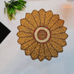 HM Sunflower Beads Table Mats (Setof 6)