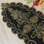 HM Oval Beaded Table Runner