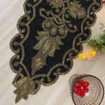 HM Oval Beaded Table Runner