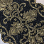 HM Oval Beaded Table Runner