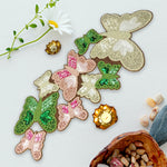 Butterflies Beaded Table Runner