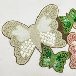 Butterflies Beaded Table Runner