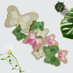 Butterflies Beaded Table Runner