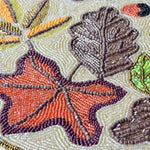 HM Maple Leaf Beaded Table Runner