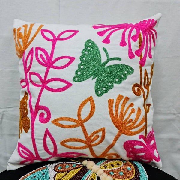 Butterfly Throw Cushion Cover (Set of 2) - hmindistyle