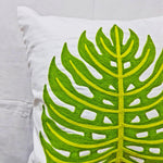 HM Monstera Leaf Throw Cushion Cover (Set of 2) - hmindistyle