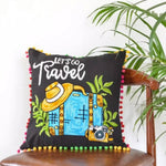 HM Travel Throw Cushion Cover (Set of 2)