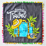 HM Travel Throw Cushion Cover (Set of 2)