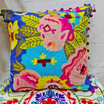 HM Flower Throw Cushion Cover (Set of 2) - hmindistyle