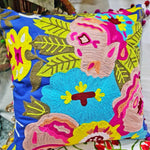 HM Flower Throw Cushion Cover (Set of 2) - hmindistyle