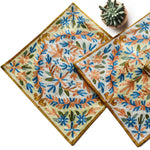 Floral Charm Handmade Cushion Covers (Set of 3)