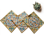 Floral Charm Handmade Cushion Covers (Set of 3)