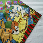 Family Of Cats with Modern Art Cushion Covers (Set of 2) - hmindistyle