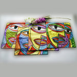 Picasso Face Art Style Cushion Covers (Set of 4) - hmindistyle