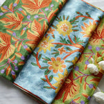 Tree Of Life with Spring Leaves Cushion Covers (Set of 3) - hmindistyle