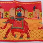 Elephant Festive - Polyester Silk Digital Printed Table Runner