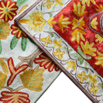 Flowery Garden Handmade Cushion Covers (Set of 3)