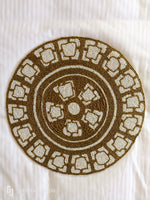 HM Squarebox Beads Table Mats (Set of 6)