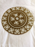 HM Squarebox Beads Table Mats (Set of 6)