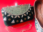HM Velvet Green (Jutti-Clutch Set)