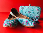 HM Navi Blue Sea (Jutti-Clutch Set)