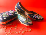 Blossom Navi Blue (Jutti-Clutch Set)