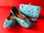 HM Navi Blue Sea (Jutti-Clutch Set)