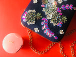 Blossom Navi Blue (Jutti-Clutch Set)