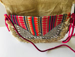 Lucy Boho Clutch, Sustainable Jute Fabric